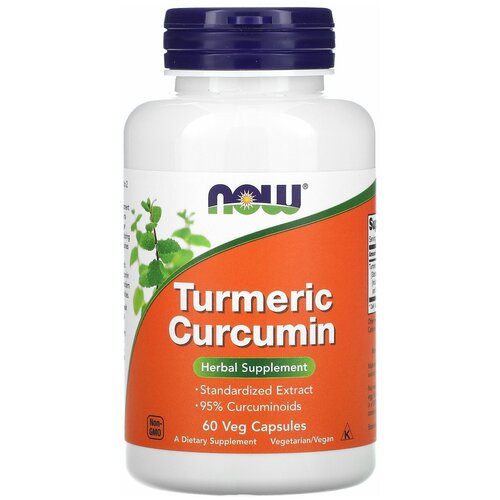  NOW Foods, Turmeric Curcumin,   , 60     -     , -  