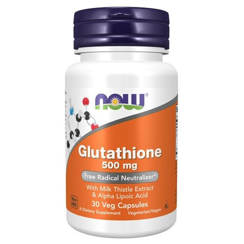  NOW Glutathione 500mg 30 caps   -     , -  