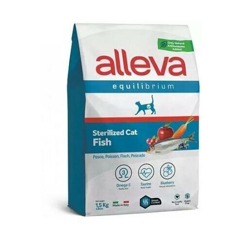  ALLEVA EQUILIBRIUM CAT Sterilized Fish         c  1,5 , 1165 (2 )   -     , -  