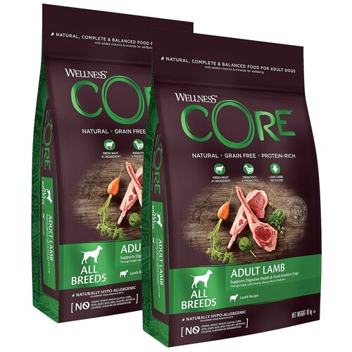  CORE LAMB DOG ADULT           (10 + 10 )   -     , -,   