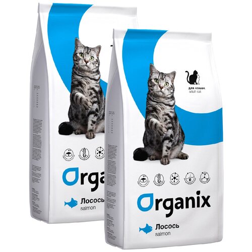 ORGANIX ADULT CAT SALMON         (1,5 + 1,5 )   -     , -,   