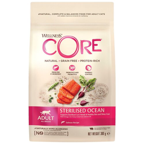  CORE ORIGINAL CAT ADULT STERILISED           (0,3 + 0,3 )   -     , -,   