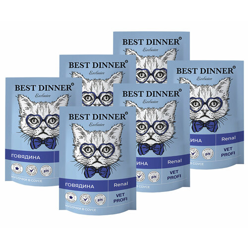  BEST DINNER EXCLUSIVE VET PROFI RENAL            85  NEW 85   6    -     , -  