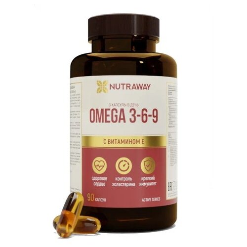 ���� Nutraway Omega 3-6-9 ����., 90 ��., ������ ������