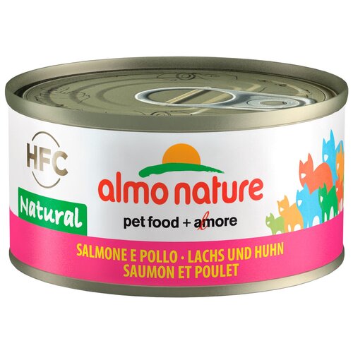  Almo Nature         , HFC Adult Cat Salmon&Chicken 70 0.07    -     , -,   