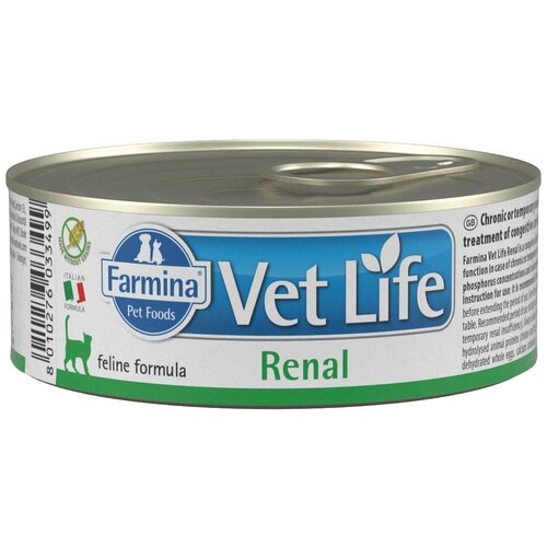   Farmina Vet Life Renal ()  ,   , 85  x 12    -     , -,   