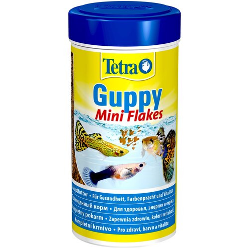  Tetra Guppy Mini Flakes     , 250 