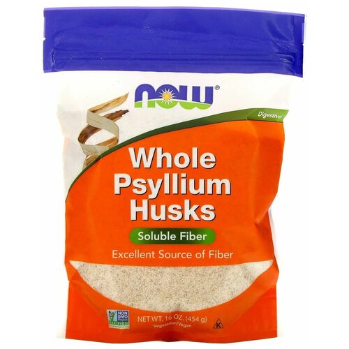   NOW Whole Psyllium Husks, 454 , 454 ,  