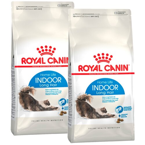  ROYAL CANIN INDOOR LONG HAIR         (0,4 + 0,4 )   -     , -  