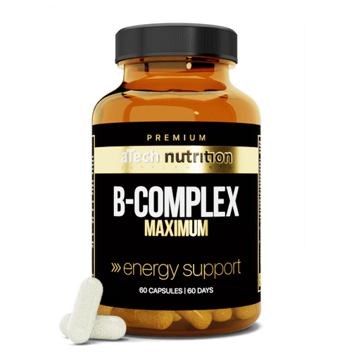   aTech Nutrition Premium B-complex maximum, 60 .   -     , -  