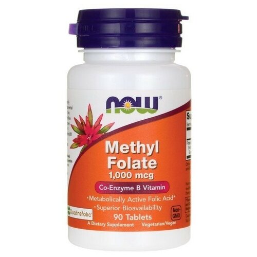  NOW Methyl Folate 1,000 Mcg, 90 .   -     , -  