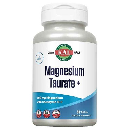   KAL Magnesium Taurate+, 250 , 400 , 90 .   -     , -  