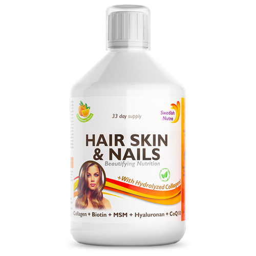     ,    Hair Skin & Nails SWEDISH NUTRA, 500 , 33    -     , -  