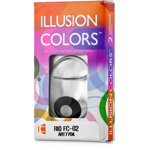    ILLUSION olors Rio, 2 ., R 8,6, D 0, fc-02,  