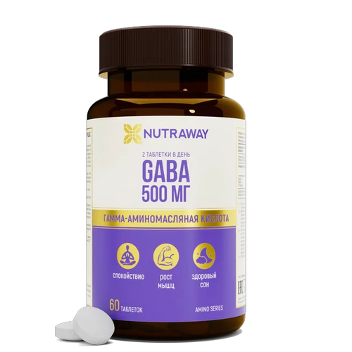       GABA / 500mg NUTRAWAY 60    -     , -  