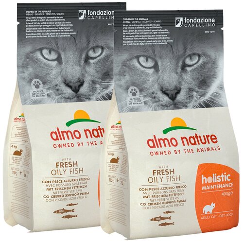  ALMO NATURE ADULT CAT FISH & RICE        (0,4 + 0,4 )