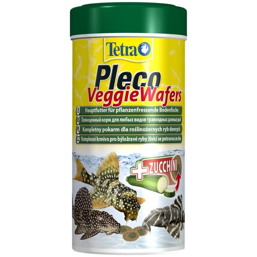 ���� ���� ���� ��� ���������� ������ ��� Tetra Pleco Veggie Wafers 250 ��, ��������� � ������, ������ ������