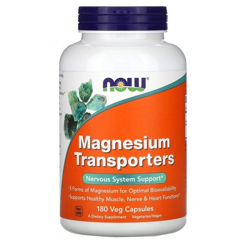   NOW Magnesium Transporters, 200 , 180 .   -     , -  