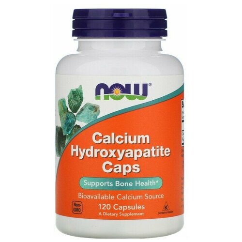  NOW Calcium Hydroxyapatite Caps -   120    -     , -  