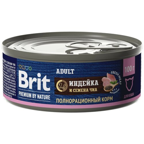   Brit Premium By Nature Adult (.)  ,   , 100  x 12 