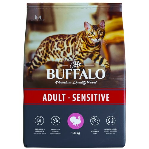   Mr. Buffalo Adult Sensitive     ,  , 1.8    -     , -,   
