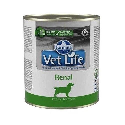  Farmina VET LIFE NATURAL DIET DOG RENAL     300   1    -     , -,   