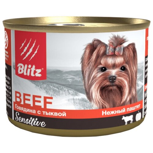   Blitz Sensitive Beef & Pumpkin  ,   , 200  x 12    -     , -  