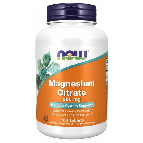  NOW Magnesium Citrate 200  100  /    200  100    -     , -  