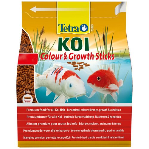  Tetra Pond Koi Colour&Growth Sticks      , 4 