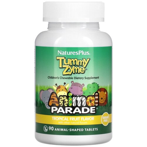  Tummy Zyme   ,     Source of Life, AnimaL Parade, 90 , NaturesPlus   -     , -  