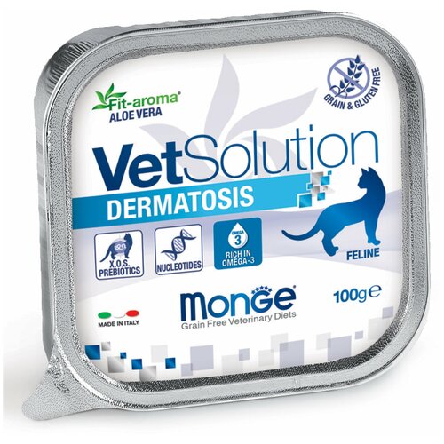  Monge VetSolution Cat Dermatosis     , 12 .  100    -     , -,   