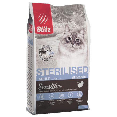 Blitz Adult Cat Sterilised Sensitive        2   -     , -,   