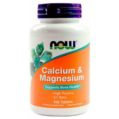  NOW Calcium and Magnesium 500/250  100  /    500/250  100    -     , -  