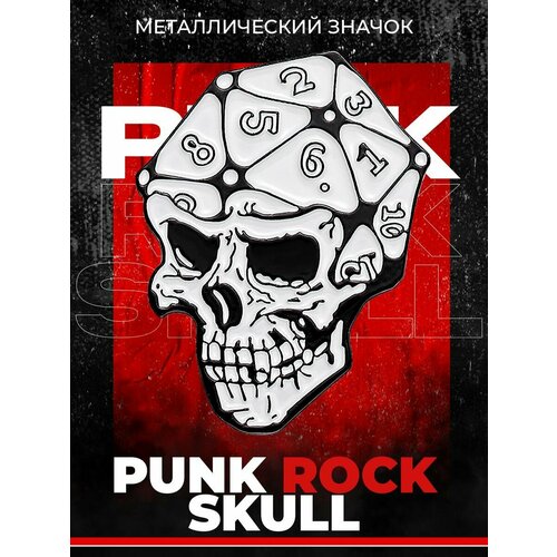      Punk Rock Skull D20 Cube   -     , -  