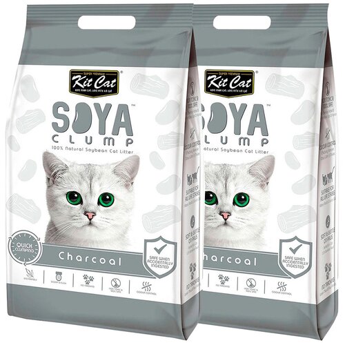  KIT CAT SOYA CLUMP CHARCOAL           (14 + 14 )