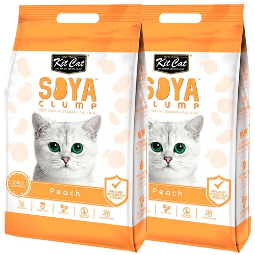  KIT CAT SOYA CLUMP PEACH           (14 + 14 )