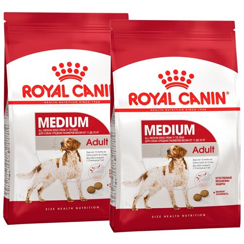    ROYAL CANIN MEDIUM ADULT      (3 + 3 )   -     , -  