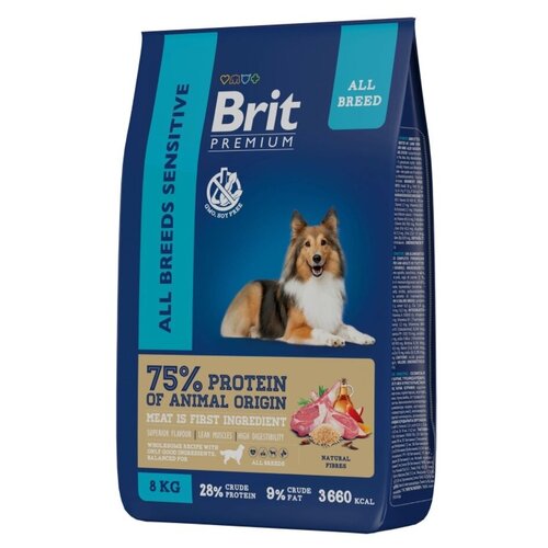  Brit Premium Dog Sensitive 8  2              -     , -,   