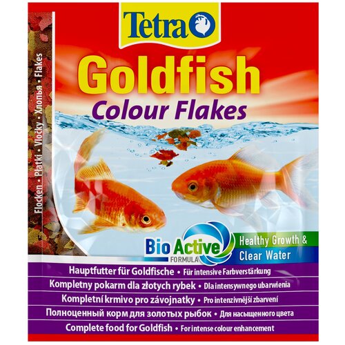     Tetra Goldfish Colour Flakes 12 ,  