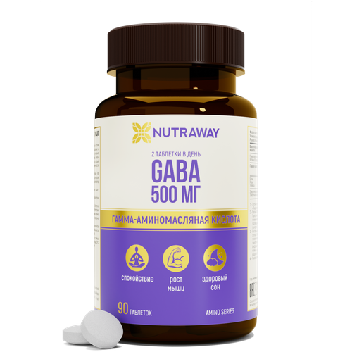       GABA / 500mg NUTRAWAY 90    -     , -  