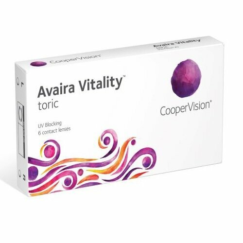    CooperVision Avaira Vitality toric., 6 ., R 8,5, D -6,5,CYL:-1,25,A:20, , 6 .   -     , -  