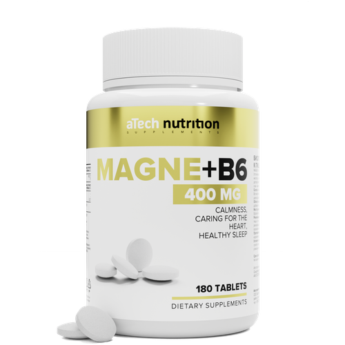 ���� ������ +�6 / MAGNE+ �6 aTech nutrition 180 ��������, ������ ������
