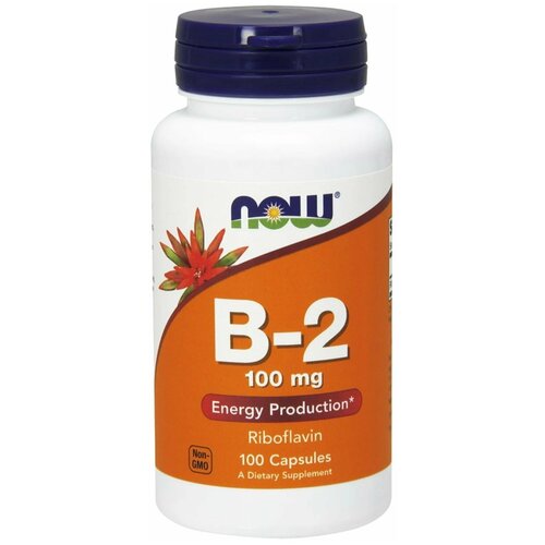  NOW FOODS Vitamin B-2 100  ( -2) 100  (Now Foods)   -     , -  