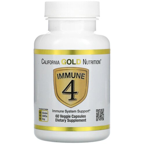  California Gold Nutrition Immune 4 ., 250 , 300 , 60 .   -     , -  