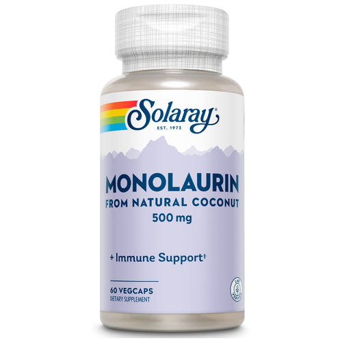   Solaray Monolaurin, 500 , 60 .   -     , -  