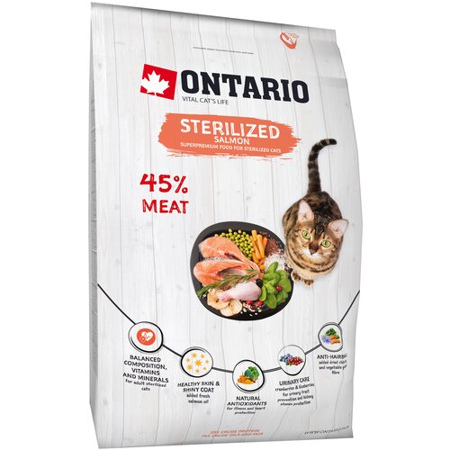  Ontario      (Ontario Cat Sterilised Salmon) 2   5 .   -     , -,   