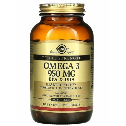   -3 950  (Triple Strength Omega 3 950mg EPA & DHA)100 /   03/2027   -     , -  