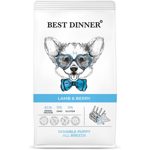    Best Dinner Puppy Sensible Lamb & Berry          12    -     , -,   