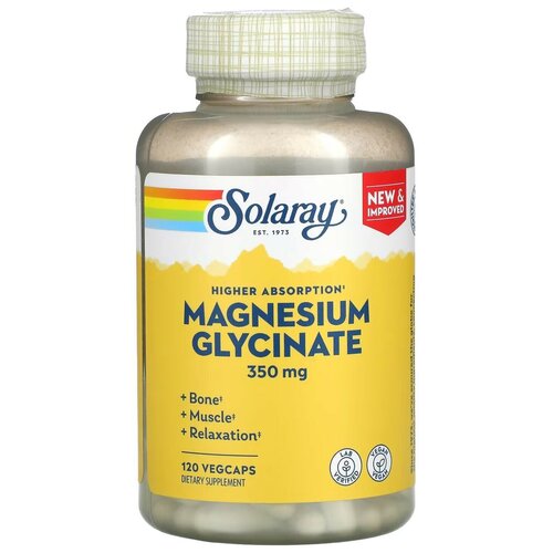  Solaray Magnesium Glycinate (    ) 350  120    -     , -  