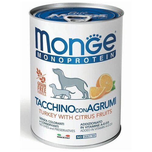   Monge Dog Monoprotein Fruits        150  24   -     , -,   